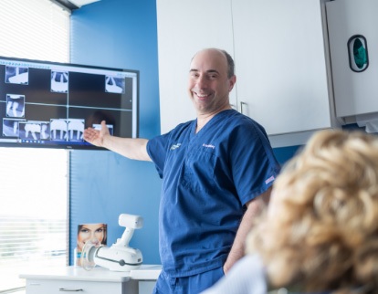 A photo of Dr. Goldberg smiling