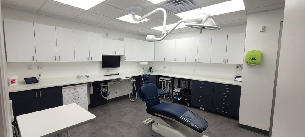 Surgical suite at Morris County Dental Associates