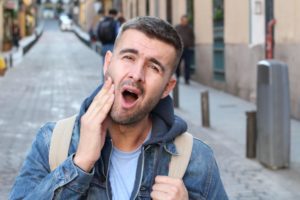 tooth pain after dental damage